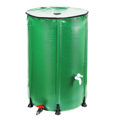 Eco-Friendly Collapsible 500L Garden Collaps 500L Water Collapsible PVC Plastic Rain Collector Collapsible Barrel Tank
