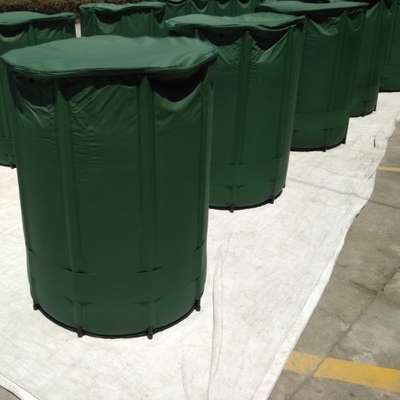 Low Cost PVC Tarpaulin Water Tank 750L Flexible Collapsible Rainwater Barrel Flexitank