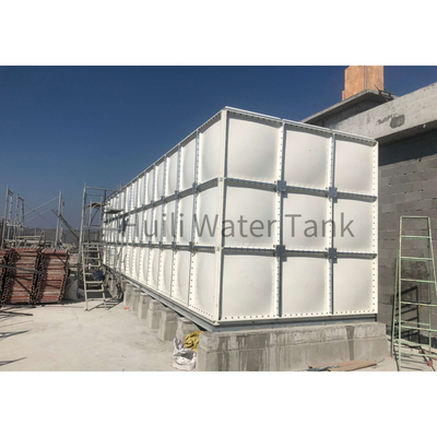 Hotels FRP GRP Fiberglass Water Tank Insulation 5000 Liter 10000 Gallon Liter Rain GRP Panel Water Tank