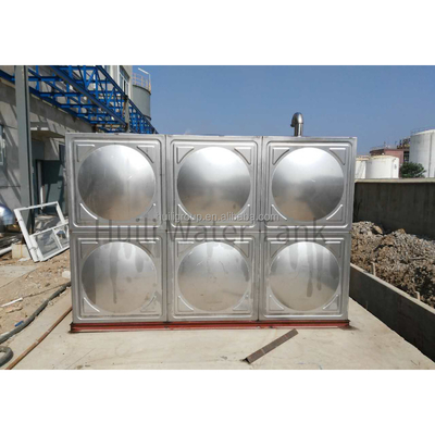 Drinking water ss304 welding 400 gallon stainless steel tank modular rainwater harvesting stainless steel water tank
