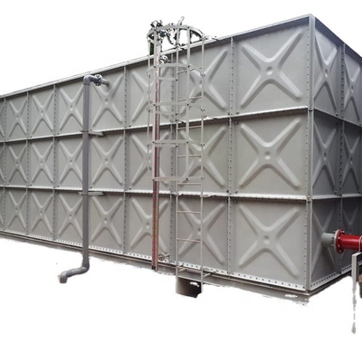 Hotels factory price bolted modular stainless steel rainwater tank 5000 liters stainless steel water tank price