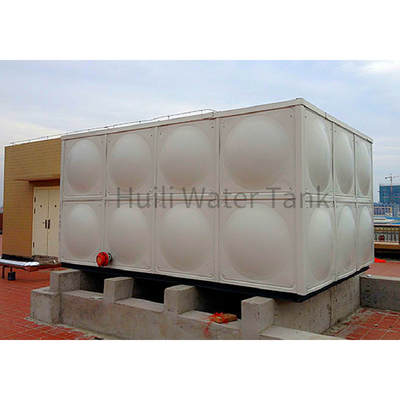 Cheap Price High Quality Portable Sectional Hotels Water Storage Tank FRP GRP SMC 10000 Liter Rectangular Rain Water Tank