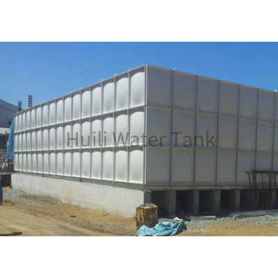 Hotels Small Large FRP GRP Rectangular Square Fiberglass Rainwater Storage Tank Insulation For Fire Fighting And Irrigation