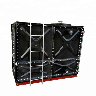 Hotels factory price enamel water tank storage tank for oil rainwater insulated panel water storage tank for India